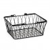 Spectrum Diversified Twist Wire Storage Basket, Medium, Black