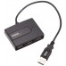 shop original 4 port usb ultra-mini hub by amazonbasics