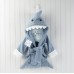 Get online Imported Baby Robes Blue Shark Shaped in Pakistan 