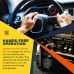 LAMPHUS SoundAlert Siren & Speaker PA System [100W] [6 Modes] [Heavy Duty] [120-130dB] [Microphone] [Hands-Free] [Dual 20A Switches] Emergency Horn Sound System for Police Cars & Fire Trucks