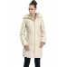 Jessie G.. Women's Water Resistant Down Coat - Beige XL