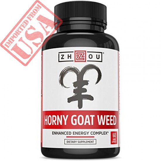 premium horny goat weed extract with maca & tribulus, enhanced energy complex shop online in pakistan
