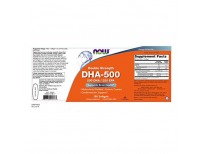 Buy original NOW Foods DHA-500 imported from USA sale online in Pakistan