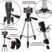 Acuvar 50" Inch Aluminum Camera Tripod with Universal Smartphone Mount and Wireless Remote Control Camera Shutter for All Smartphones