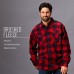 Buy Long Sleeve Plaid Fleece Shirt for Men imported from USA