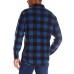 Buy Long Sleeve Plaid Fleece Shirt for Men imported from USA