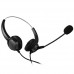 Agptek Hands-Free Call Center Noise Cancelling Corded Binaural Headset Shop Online In Pakistan