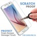 BUY [ PREMIUM QUALITY ] SAMSUNG GALAXY S6 TEMPERED GLASS SCREEN PROTECTOR - SHIELD, GUARD & PROTECT PHONE FROM CRASH & SCRATCH - ANTI FINGERPRINT, SMUDGE & SHATTER PROOF - BEST LCD DISPLAY PROTECTION