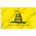 Anley Fly Breeze 3x5 Foot Don't Tread On Me Gadsden Flag - Vivid Color and UV Fade Resistant - Canvas Header and Double Stitched - Tea Party Flags Polyester with Brass Grommets 3 X 5 Ft