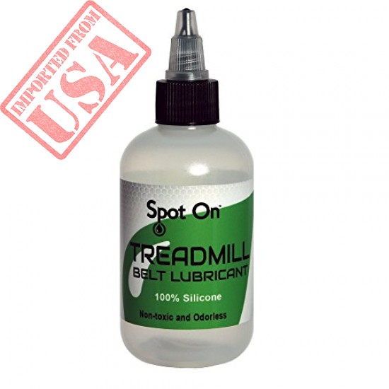 Spot On 100% Silicone Treadmill Belt Lubricant/ Easy Squeeze/Controlled Flow Made in USA