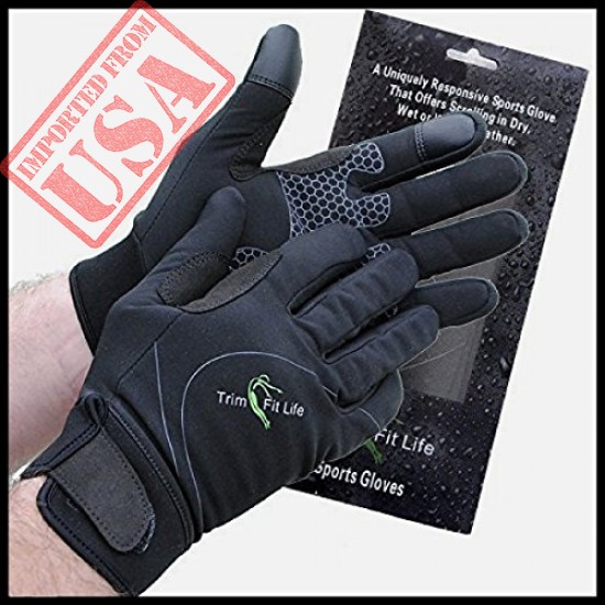 sportyglove windproof breathable water resistant running gloves for women and men shop online in pakistan