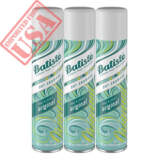 Batiste Dry Shampoo, Original Fragrance, 3 Count