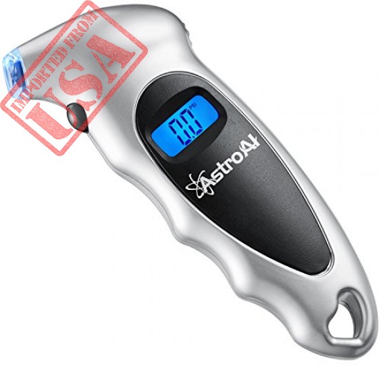 Buy online Imported Digital Tire Pressure Gauge wit Backlit LCD in Pakistan 