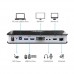 UNITEK Dual-Display USB 3.0 Universal Docking Station with HDMI (up to 2048x1152 Resolution) & VGA Outputs Made in USA 