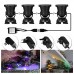 Buy Lemon Best Set of 4 Remote Control 36 LED Submersible Lamp Underwater Aquarium Spot imported from USA