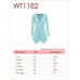 Buy Womens Long Sleeve Knot Baby Doll Tunic Top imported from USA