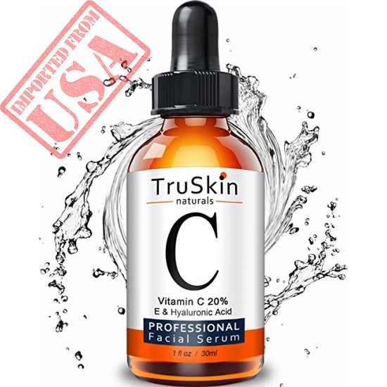 Original TruSkin Naturals Vitamin C Topical Facial Serum for Face Imported from USA