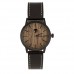 Get online Genuine Leather Strap with wooden Dial Men`s Watches in Pakistan 