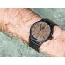 Get online Genuine Leather Strap with wooden Dial Men`s Watches in Pakistan 