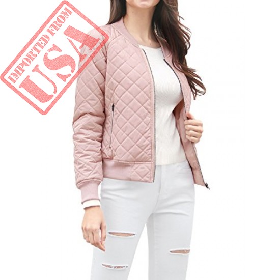 Get Online Imported Bomber Zipper Jackets for Women In Pakistan  