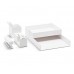 Poppin All Set, Desk Collection Set, White