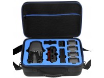DACCKIT Travel Carrying Case Compatible with DJI Mavic Pro / Mavic Pro Platinum Fly More Combo - Fit Quadcopter Drone, 5x Batteries, Remote Controller, Charging Hub, Propellers and Other Accessories