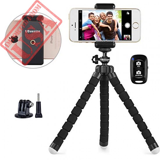 Shop High Quality Phone Tripod with Wireless Remote by UBeesize imported from USA