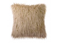 Phantoscope Decorative New Luxury Series Merino Style Ginger Faux Fur Throw Pillow Case Cushion Cover 18