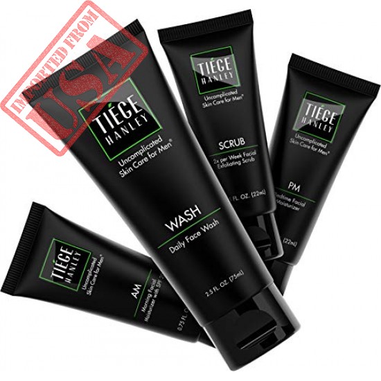 Buy Tiege Hanley Men's Skin Care System-Level 1 imported from USA