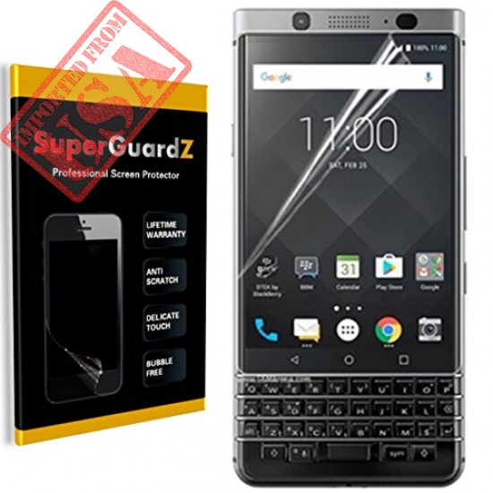 High Quality BlackBerry Keyone Mercury Screen Protector Ultra Clear, Anti-Scratch, Anti-Bubble imported from USA