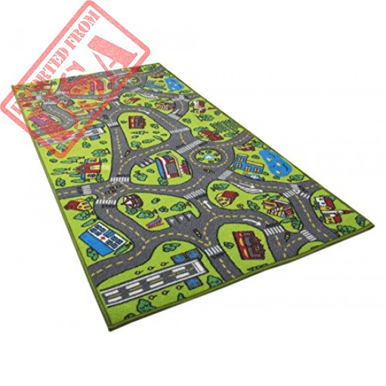 Buy Kids Carpet Playmate Rug City Life Great for Playing With Cars and Toys Sale in Pakistan