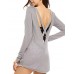Buy online High Class Cowl Back Long Sleeve shirts in Pakistan 