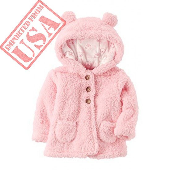 Shop online Imported Hooded Jackets for baby Girls in Pakistan  