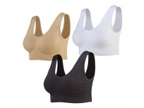 Shop Seamless Sports Bra Bra with Removable Pads for Women imported from USA