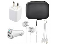 Get A 4 In 1 Mobile Charger Kit Pouch in Pakistan 
