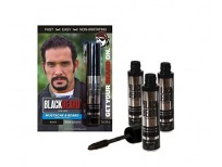 Blackbeard for Men Formula X - Instant Brush-on Beard & Mustache Color - 3-pack (black)