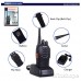 Baofeng Bf-888s VHF Radios Walkie Talkies Long Range with Earpiece Mic Antenna Handheld Two Way Radio 5W Rechargeable 2 Way Radio UHF Ham Transceiver with Headsets Microphone(6 Pack)