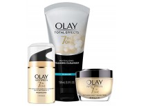 BUY OLAY TOTAL EFFECTS DAY TO NIGHT ANTI-AGING SKINCARE KIT WITH CLEANSER, SPF & NIGHT CREAM 100% ORIGINAL IMPORTED FROM USA