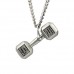 Shop online Imported Antique Dumbbell Necklace for men in Pakistan 