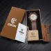 Shop online Best Quality wooden Case Men Quartz Wrist Watch in Pakistan