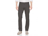 Calvin Klein Men’s 4-Pocket Stretch Sateen Pants, Asphalt/Gray, 30x30