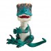 Untamed Raptor by Fingerlings - Fury (Blue) - Interactive Collectible Dinosaur - By WowWee