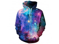 Get online High quality Galaxy Print Hoodie for Men in Pakistan 