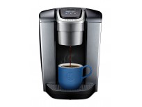 Keurig K-Elite Single Serve K-Cup Pod Coffee Maker, with Strong Temperature Control, Iced Coffee Capability, 12oz Brew Size, Programmable, Brushed Silver