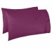 Nestl Bedding 3 Piece Sheet Set - 1800 Deep Pocket Bed Sheet Set - Hotel Luxury Double Brushed Microfiber Sheets - Deep Pocket Fitted Sheet, Flat Sheet, Pillow Cases, Twin XL - Magenta