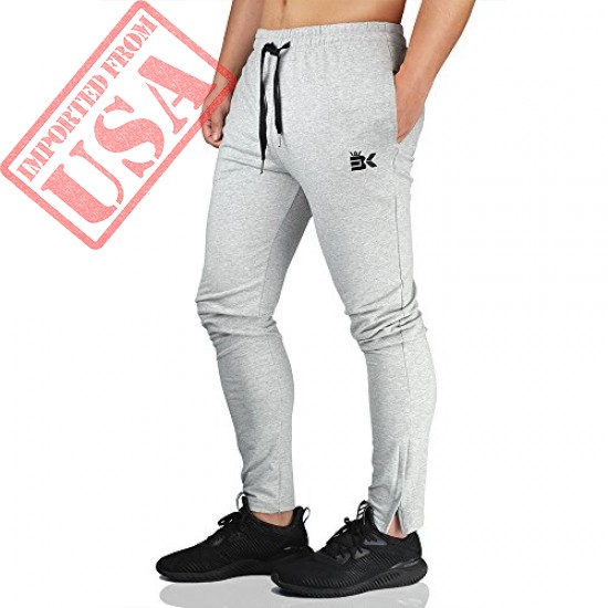 Shop Zip Joggers Pants for Men by BROKIG imported from USA BROKIG