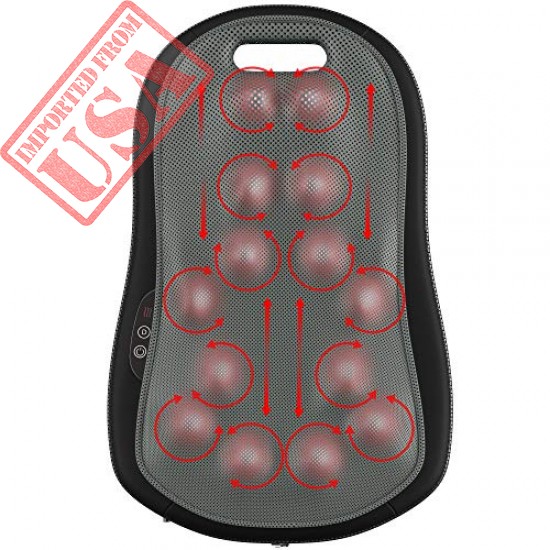 Shop 3D Deep Kneading Full Back Massager imported from USA