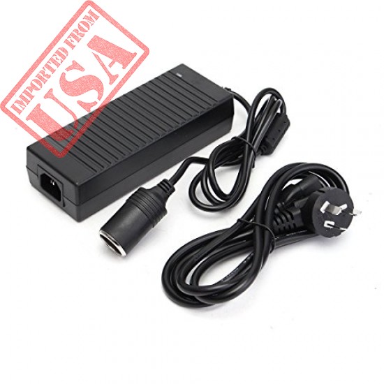 Buy 120W 10A AC 220V To DC 12V Car Charger Cigarette Lighter Inverter Power Adapter Coventer Charger Online in Pakistan