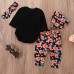 halloween infant baby girls little pumpkin long sleeve romper shop online in pakistan