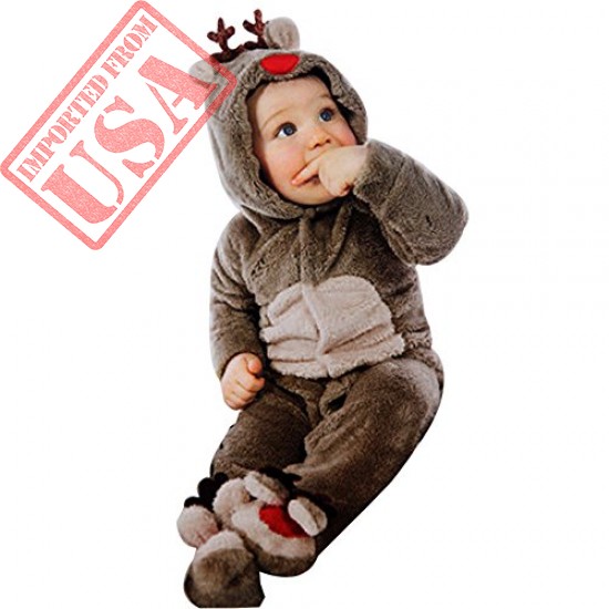 chercherr baby girl winter warm romper outfits christmas cut deer outerwear shop online in pakistan